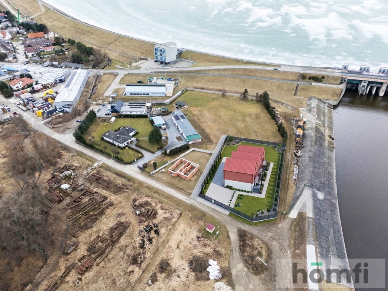 Construction and service plot at Lake Nysa - Ділянка - Продаж - Nyski, Nysa