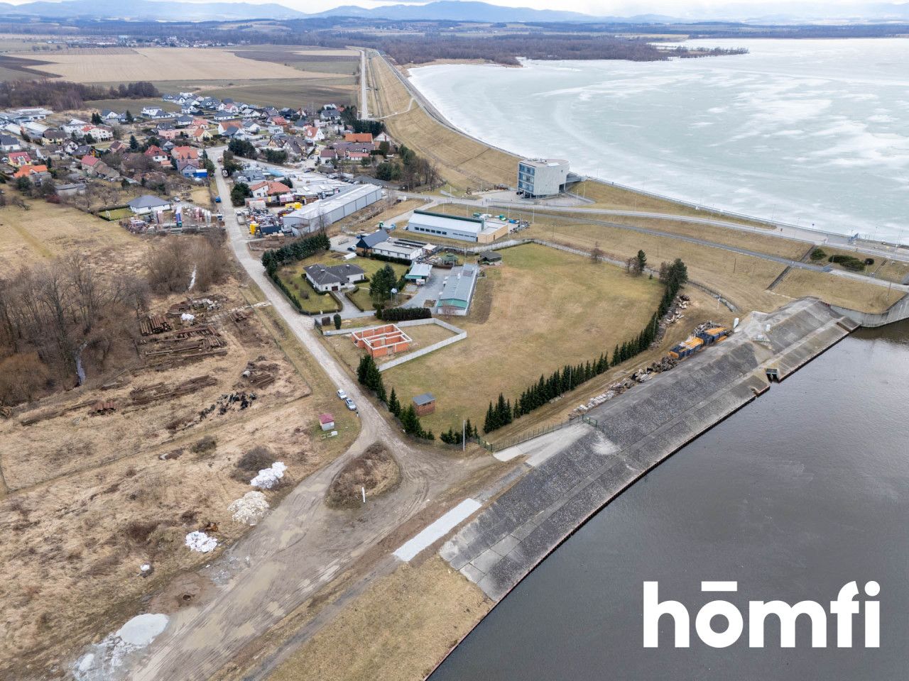 Construction and service plot at Lake Nysa - Plot - Sale - Nyski, Nysa