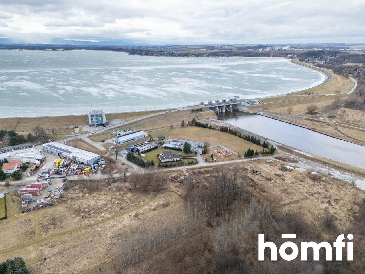 Construction and service plot at Lake Nysa - Plot - Sale - Nyski, Nysa