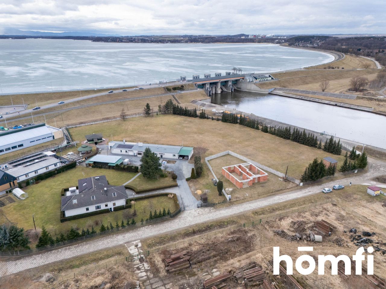 Construction and service plot at Lake Nysa - Plot - Sale - Nyski, Nysa