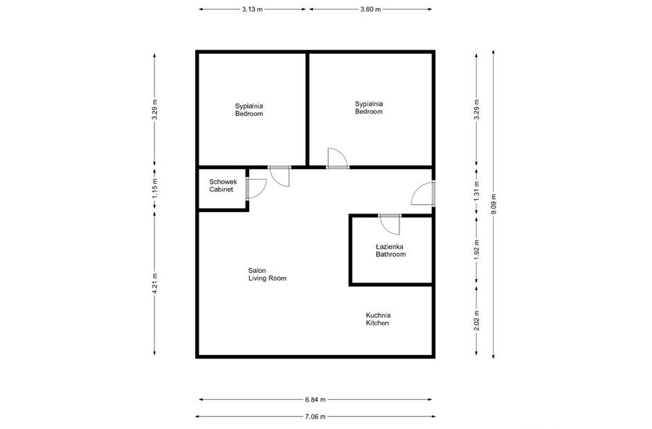 Spacious 3-rooms apartment on the first floor - Квартира - Продаж - Radom, Planty
