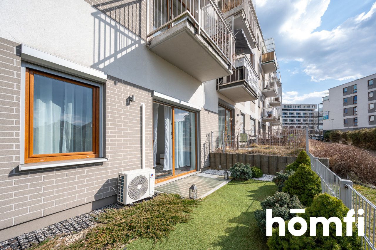 Studio apartment with garden, Czerwone Maki, Bunscha street, Shell, UBS - Квартира - Оренда - Kraków, Ruczaj