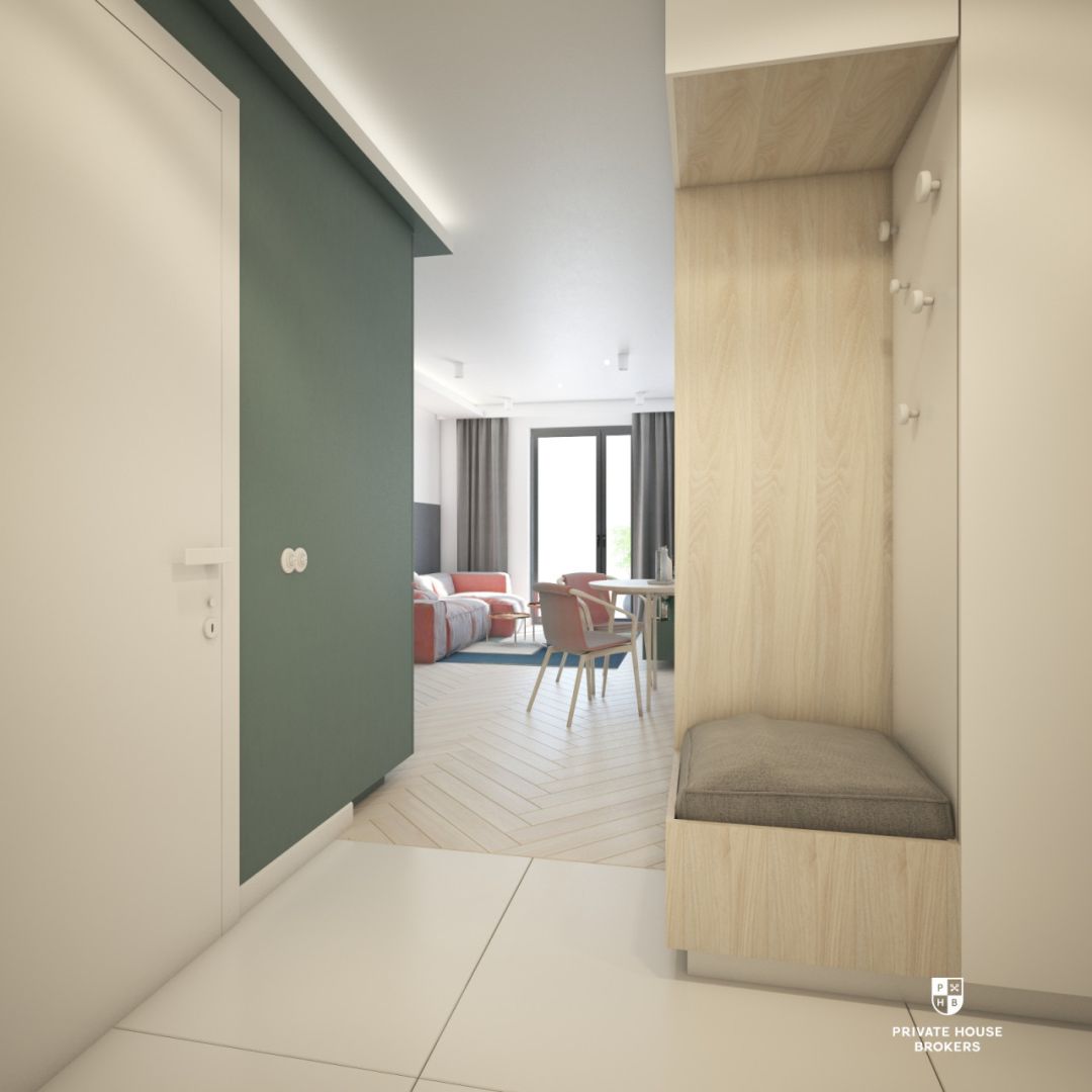 2-pokojowe mieszkanie w inwestycji Przestrzenie Banacha - Mieszkanie - Sprzedaż - Kraków, Krowodrza / Górka Narodowa