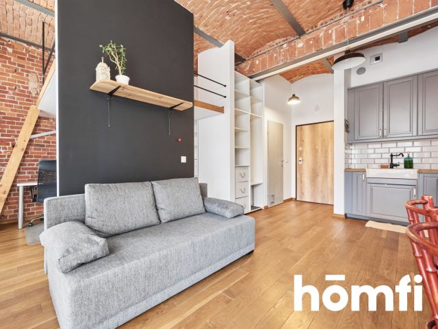 Loft apartment with a mezanine - Kościuszki st. - Nowa Papiernia - Квартира - Оренда - Wrocław, Krzyki