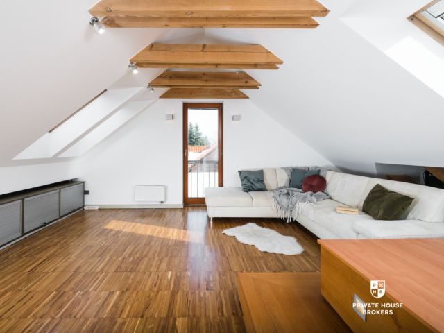 A cozy development surrounded by greenery, Srebrne Uroczysko Street - House - Sale - Kraków, Podgórze / Kostrze