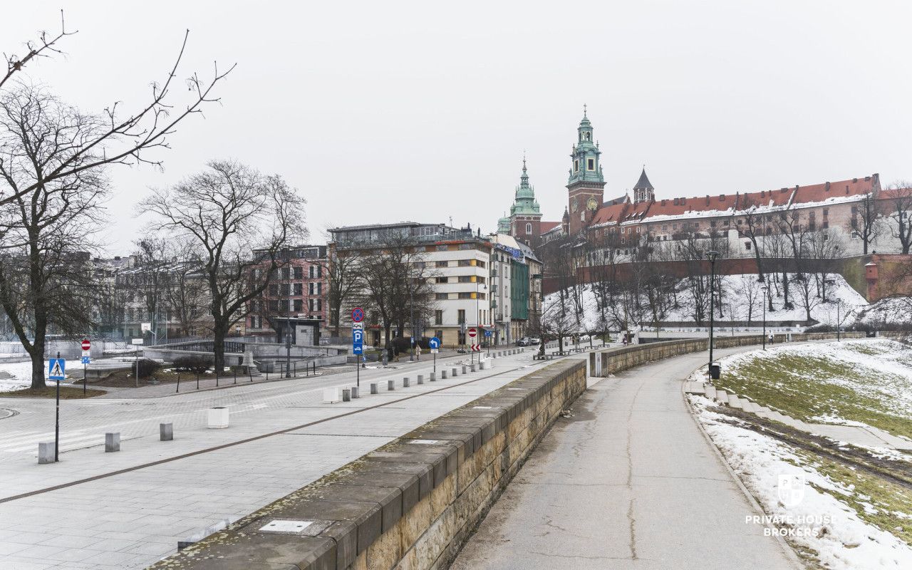 Dwupokojowe mieszkanie w prestiżowej inwestycji położonej u stóp Wawelu - Mieszkanie - Wynajem - Kraków, Śródmieście / Stare Miasto