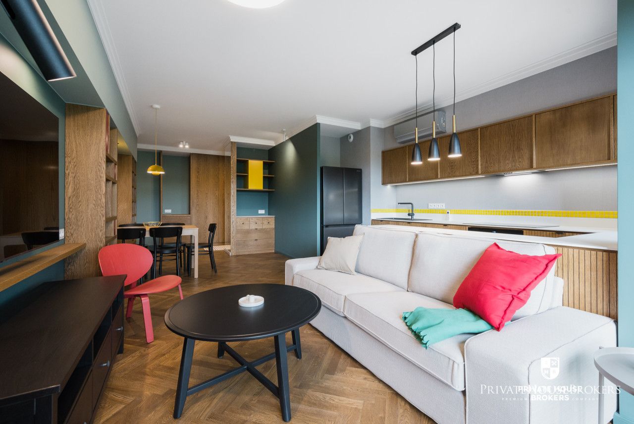 Comfortable three bedroom apartment at Prandoty street - Apartment - Rent - Kraków, Śródmieście