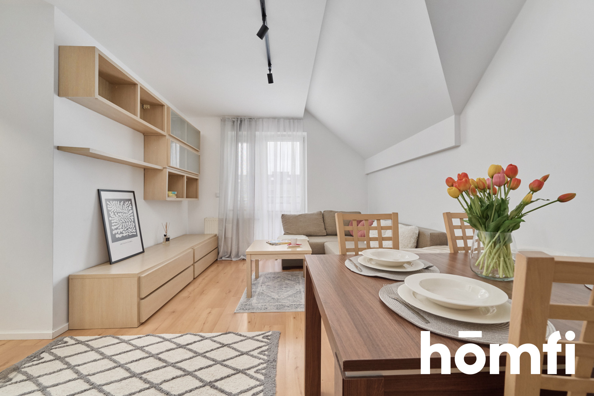 3-room apartment with mezzanine & large balcony | Konwaliowa St. - Bielany Wrocławskie - Квартира - Оренда - Wrocławski, Kobierzyce / Bielany Wrocławskie