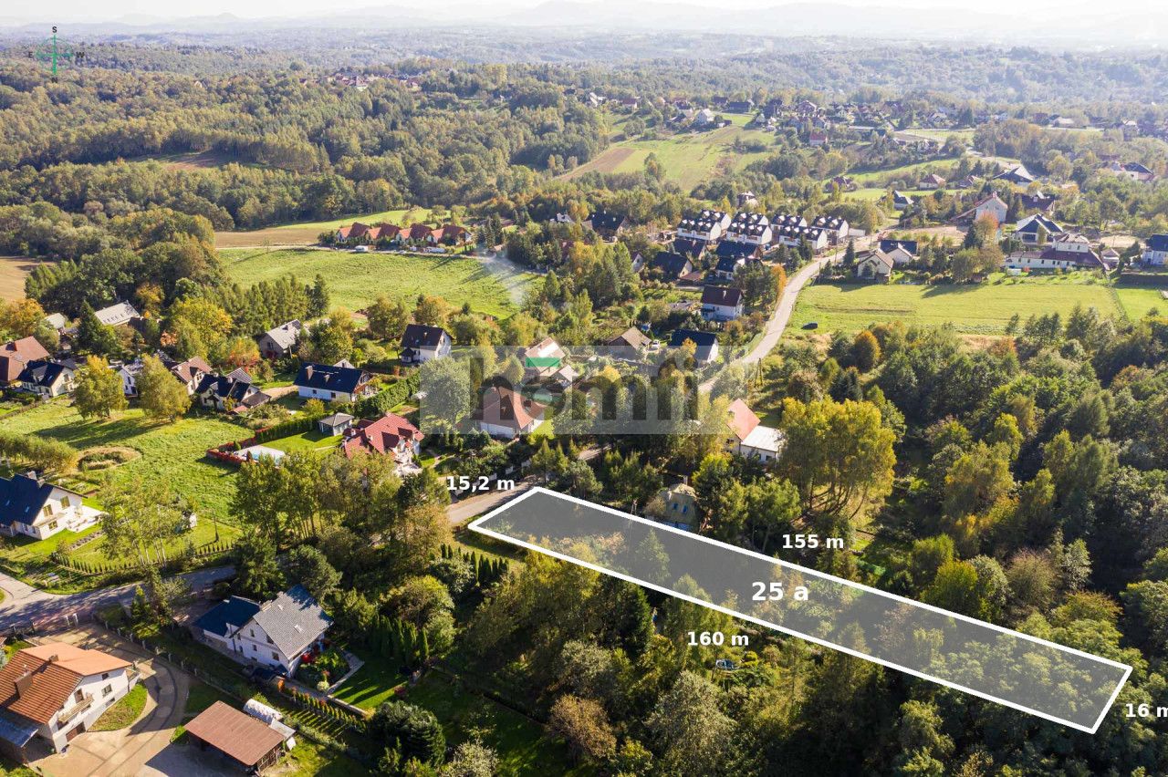 A charming construction and forest plot in Mogilany - Ділянка - Продаж - Krakowski, Mogilany