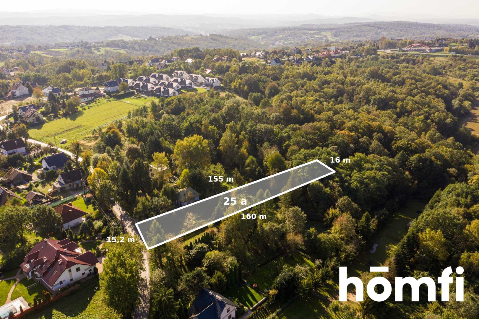 A charming construction and forest plot in Mogilany - Ділянка - Продаж - Krakowski, Mogilany