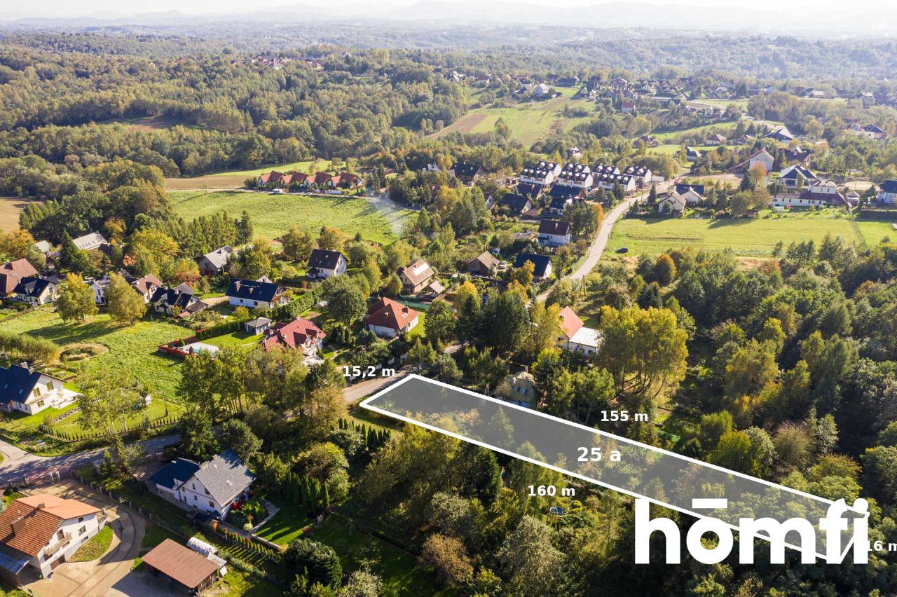 A charming construction and forest plot in Mogilany - Ділянка - Продаж - Krakowski, Mogilany