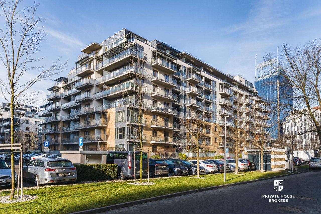 Stylowe studio 39m2 w inwestycji Wiślane Tarasy - Mieszkanie - Wynajem - Kraków, Śródmieście / Grzegórzki