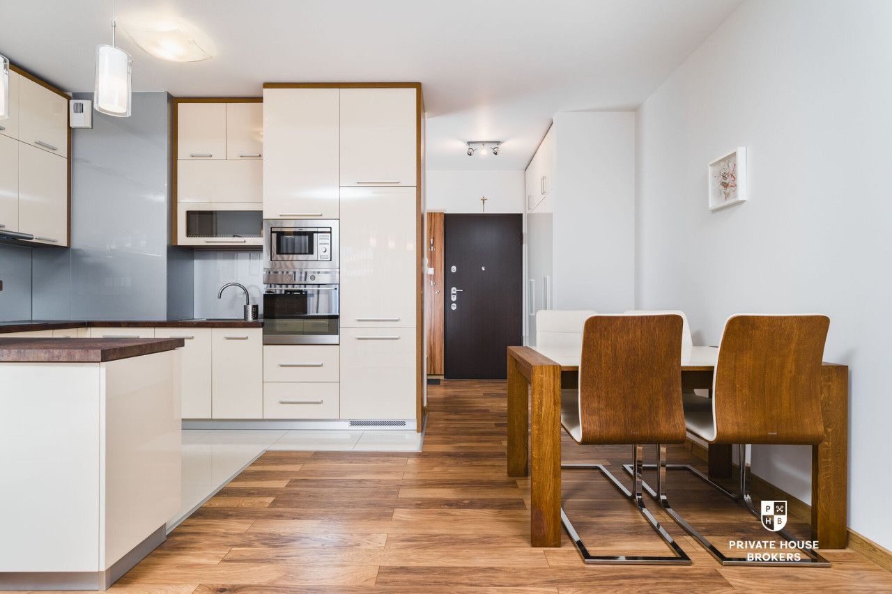 Stylowe studio 39m2 w inwestycji Wiślane Tarasy - Mieszkanie - Wynajem - Kraków, Śródmieście / Grzegórzki