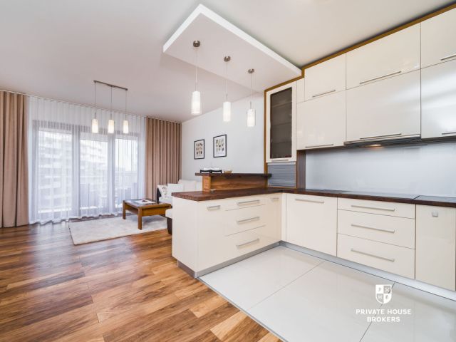 Stylowe studio 39m2 w inwestycji Wiślane Tarasy - Mieszkanie - Wynajem - Kraków, Śródmieście / Grzegórzki