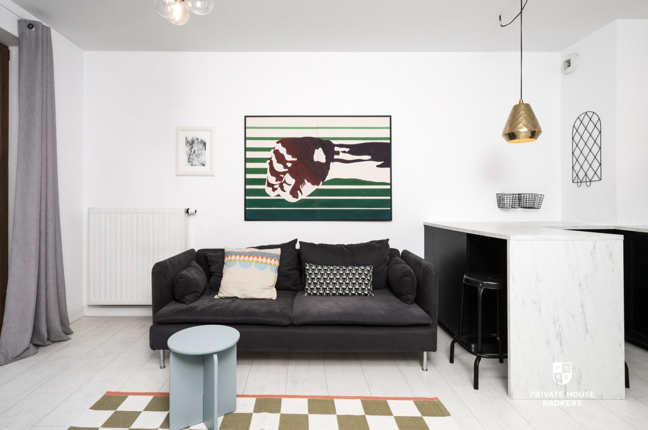 Stylish one bedroom at Grzegórzecka 79 street - Apartment - Rent - Kraków, Śródmieście / Grzegórzki