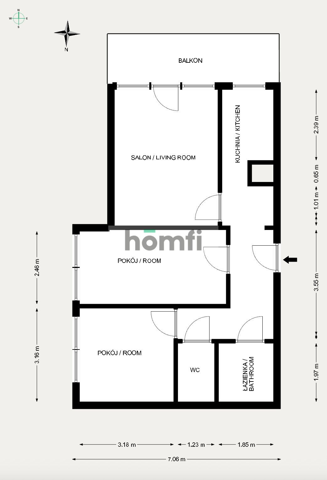 WIDOKOWE 3-POKOJOWE MIESZKANIE PO REMONCIE - Mieszkanie - Sprzedaż - Bielsko-Biała