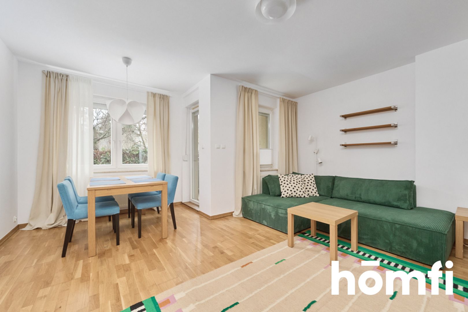 3 pokoje z balkonem, garażem i komórką - Mińska - Mieszkanie - Wynajem - Wrocław, Fabryczna / Muchobór Wielki