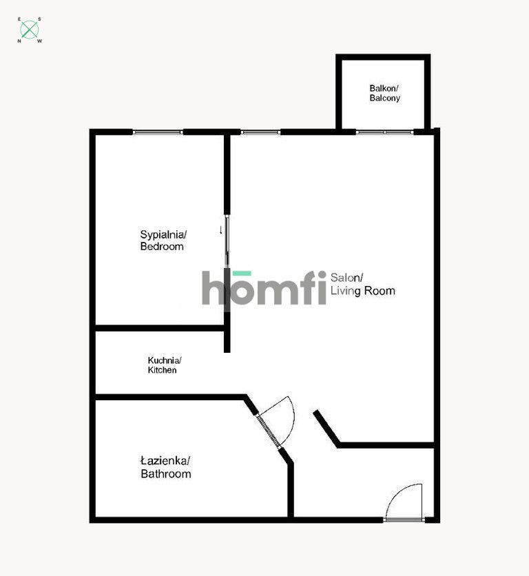 A cozy apartment with a parking space - Apartment - Rent - Kraków, Śródmieście / Olsza