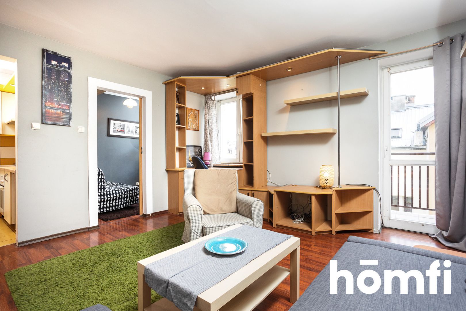 A cozy apartment with a parking space - Apartment - Rent - Kraków, Śródmieście / Olsza