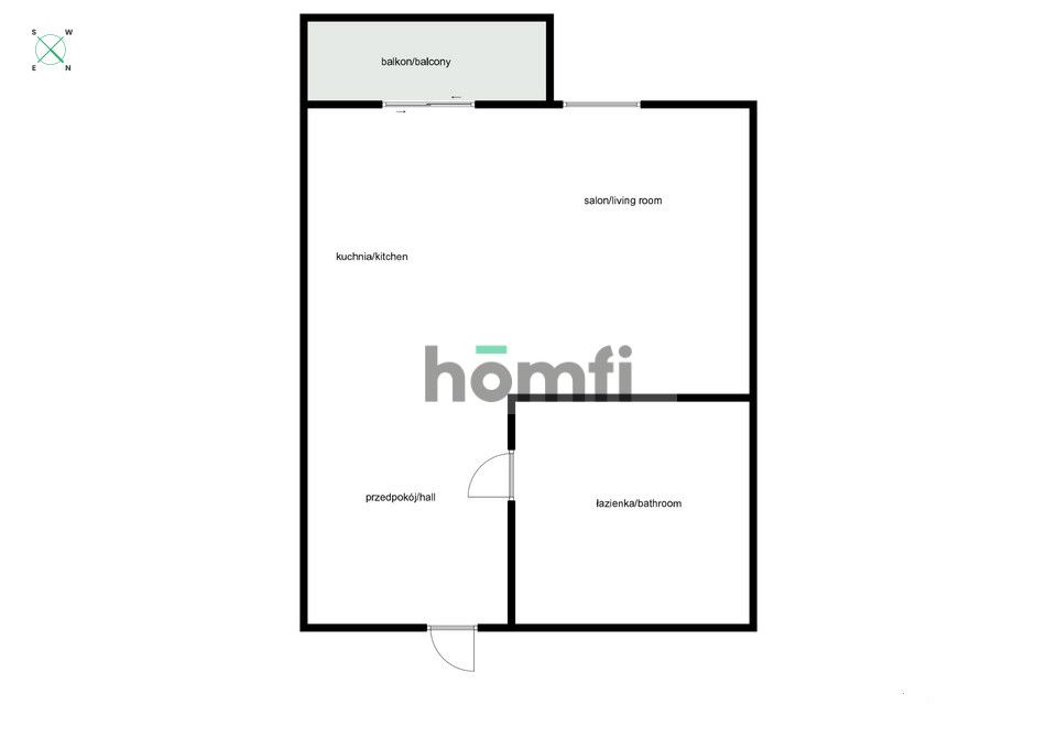 New studio apartment for rent!Lublańska/ Prądnik Czerwony - Apartment - Rent - Kraków, Śródmieście / Prądnik Czerwony