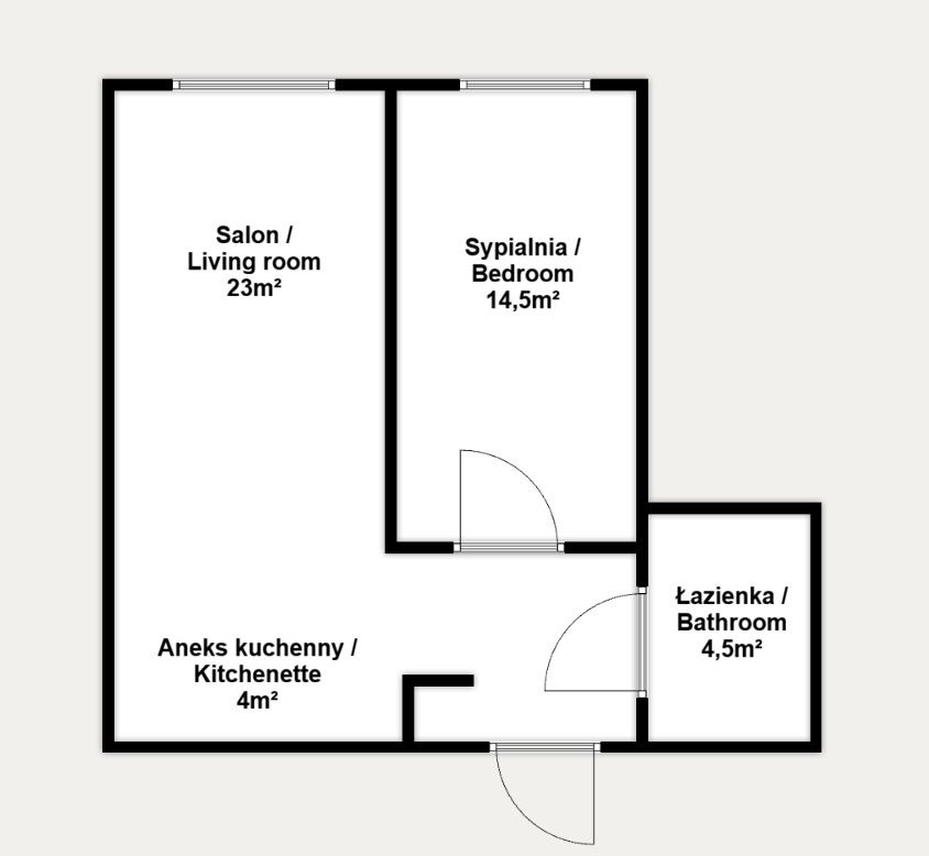 2-Room Apartment | Przymorze | Great Location - Apartment - Rent - Gdańsk, Przymorze