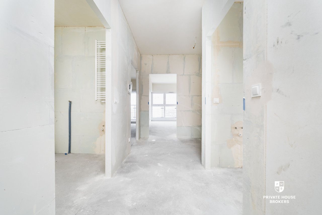 3 pokojowe mieszkanie w stanie deweloperskim w doskonałej lokalizacji przy ul. Andrzeja Badurskiego - Mieszkanie - Sprzedaż - Kraków, Podgórze / Bieżanów-Prokocim