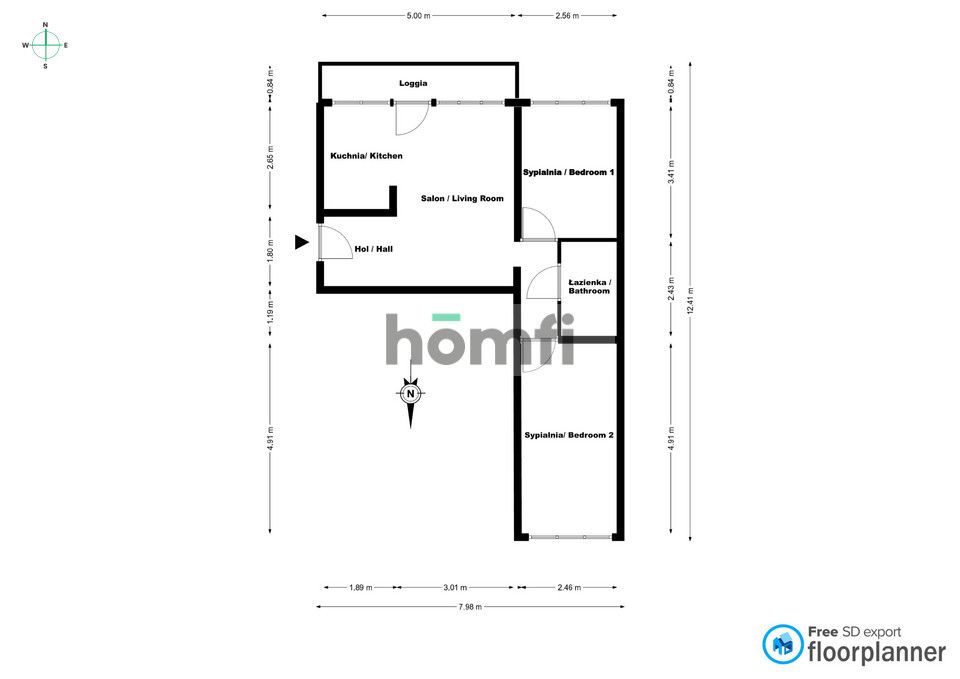 Spacious 3 rooms on Sielce, Mokotów. - Квартира - Оренда - Warszawa, Mokotów / Sielce