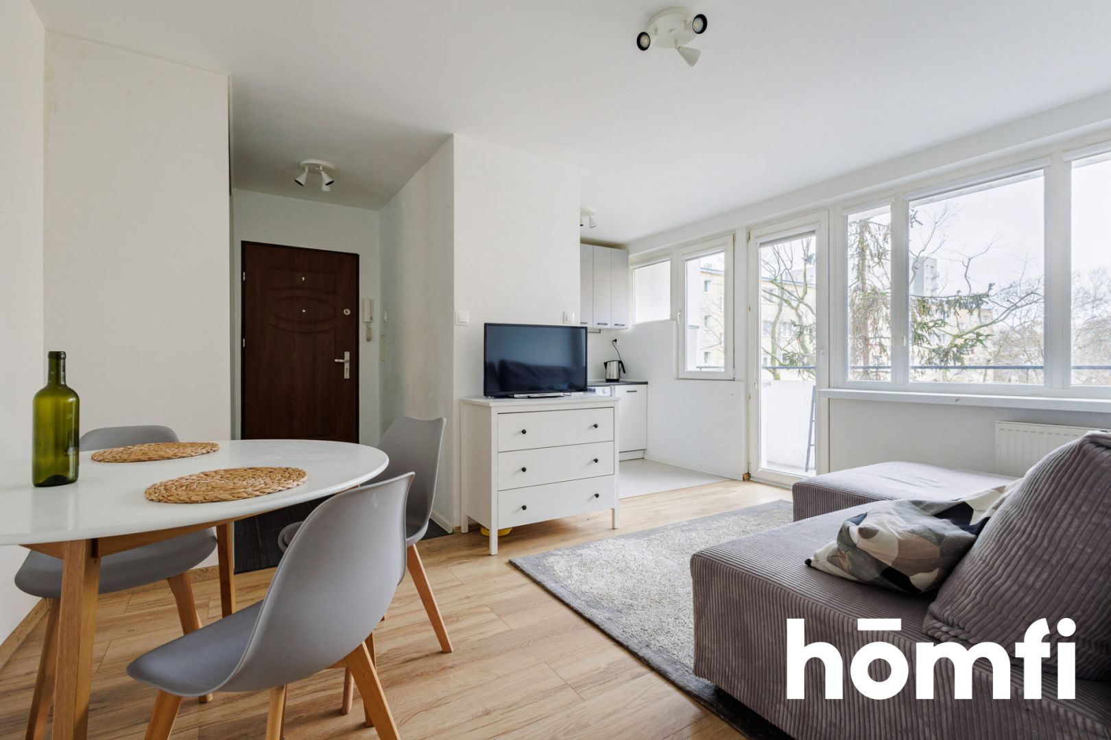 Spacious 3 rooms on Sielce, Mokotów. - Apartment - Rent - Warszawa, Mokotów / Sielce