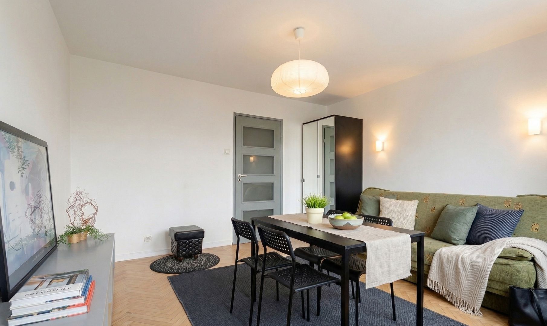 Cozy 2 rooms in Green Sadyba - Квартира - Оренда - Warszawa, Mokotów / Sadyba