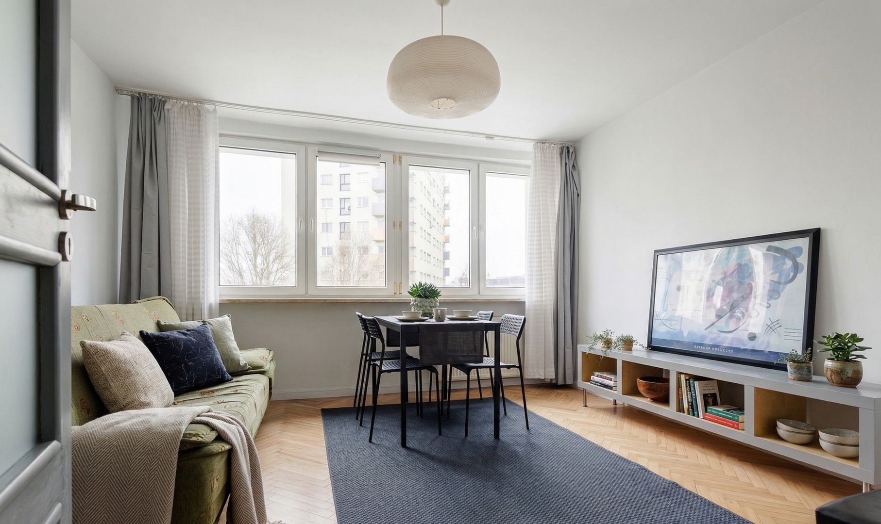 Cozy 2 rooms in Green Sadyba - Квартира - Оренда - Warszawa, Mokotów / Sadyba