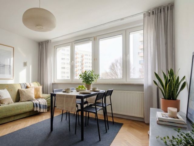 Cozy 2 rooms in Green Sadyba - Apartment - Rent - Warszawa, Mokotów / Sadyba