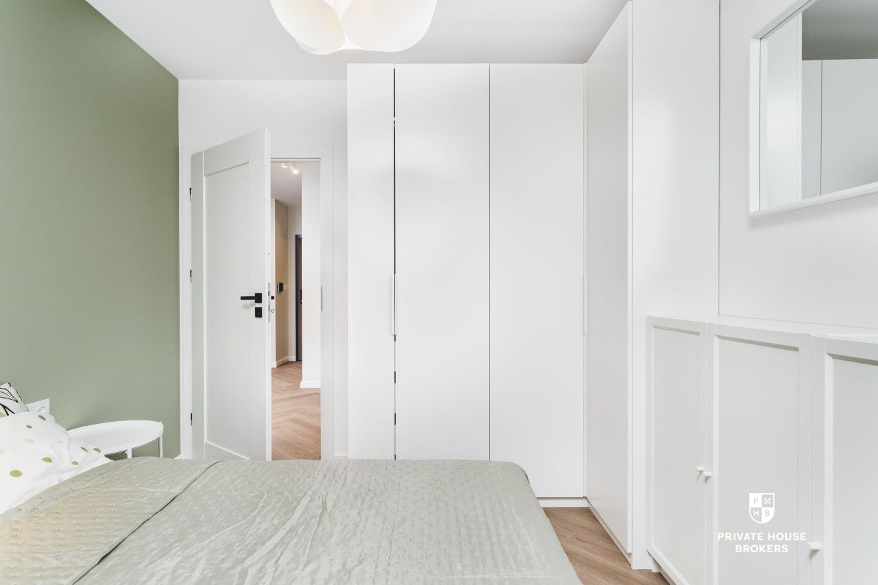 Nowe, klimatyzowane 2 pokoje z balkonem | Bronowice | 2 piętro | Garaż - Mieszkanie - Wynajem - Kraków, Krowodrza