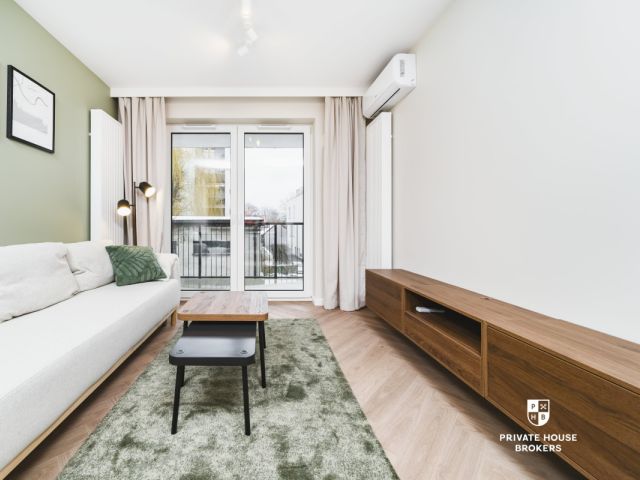 New, air-conditioned 2-room apartment with balcony | Bronowice | 2nd floor | Garage - Apartment - Rent - Kraków, Krowodrza