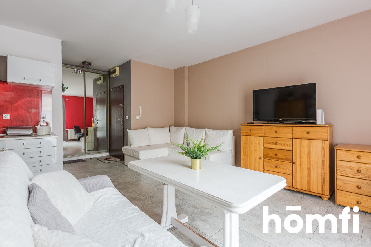 A spacious studio with a balcony - Myśliwska, Migowo - Apartment - Rent - Gdańsk, Piecki-Migowo