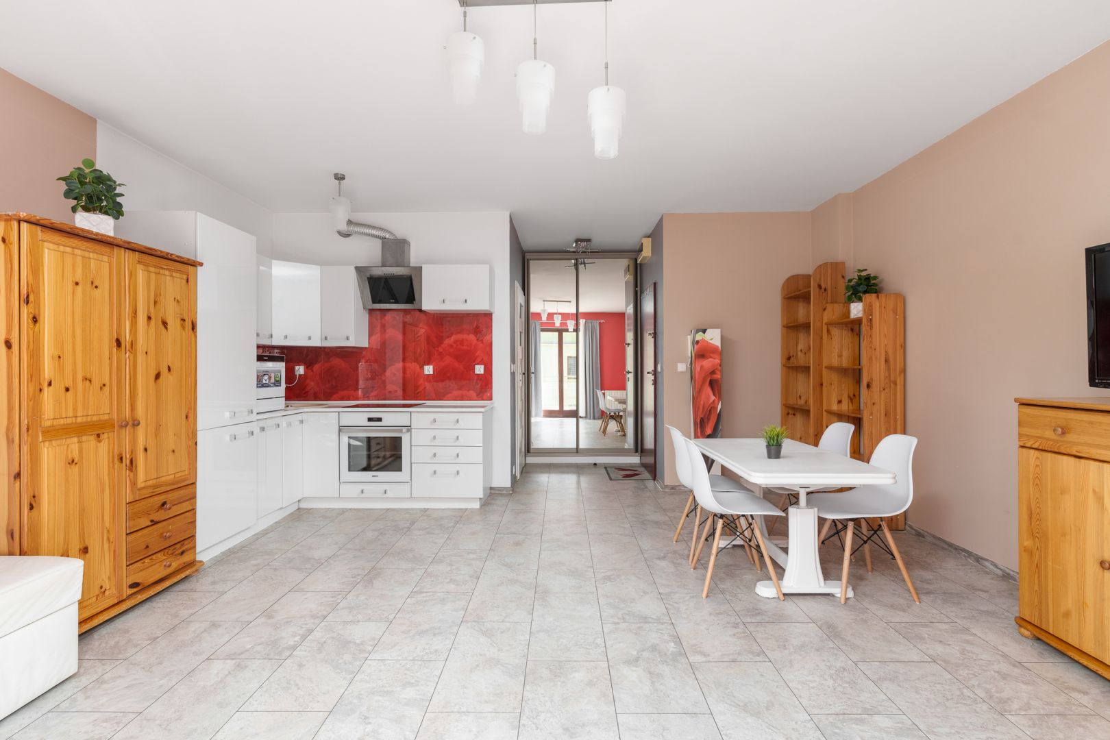 Przestronne studio z balkonem - Myśliwska, Migowo - Mieszkanie - Wynajem - Gdańsk, Piecki-Migowo