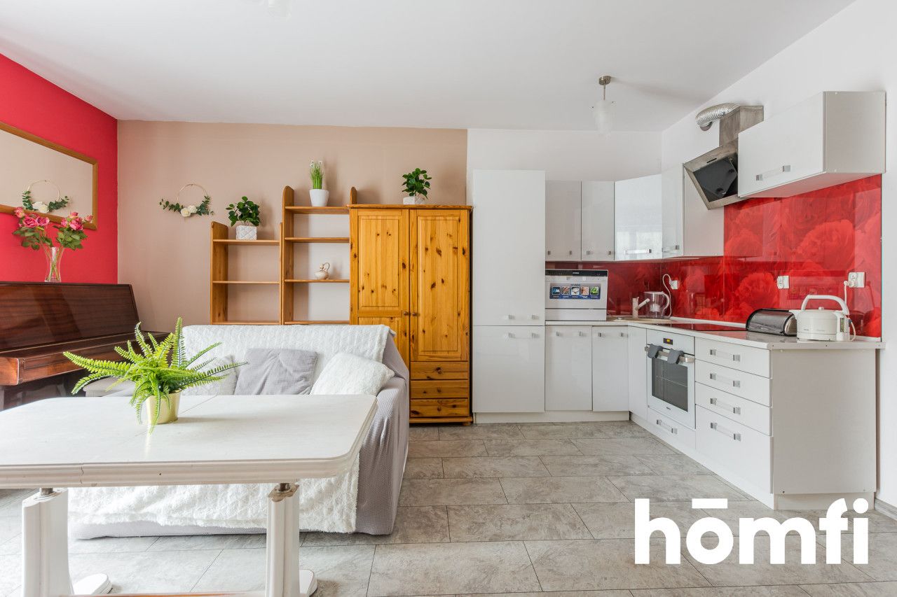 A spacious studio with a balcony - Myśliwska, Migowo - Apartment - Rent - Gdańsk, Piecki-Migowo