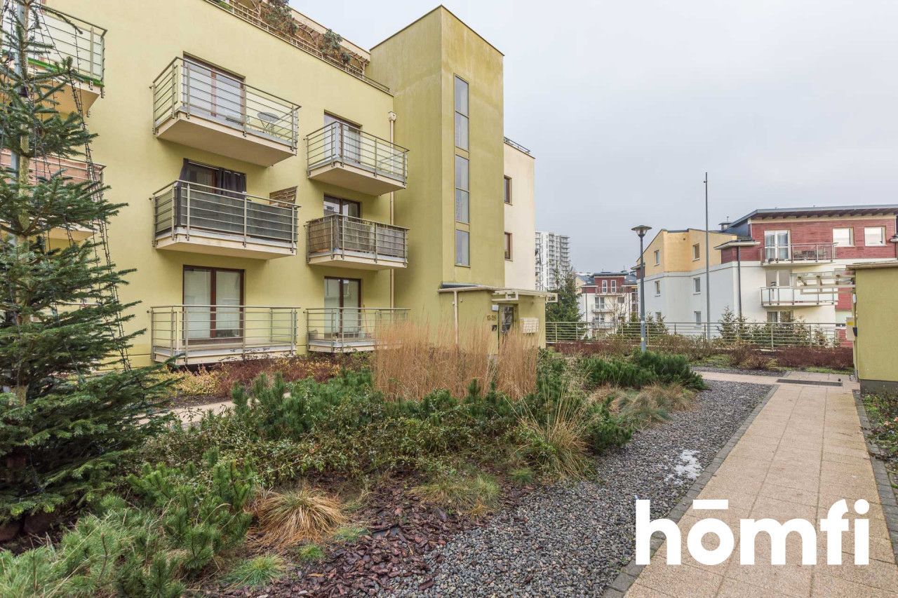 A spacious studio with a balcony - Myśliwska, Migowo - Apartment - Rent - Gdańsk, Piecki-Migowo