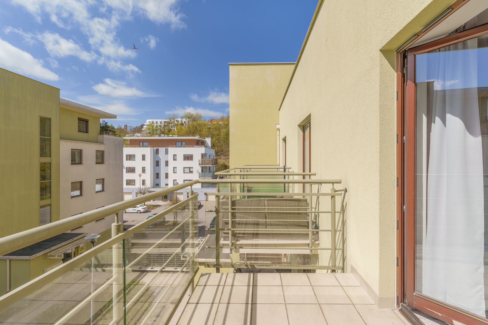 Przestronne studio z balkonem - Myśliwska, Migowo - Mieszkanie - Wynajem - Gdańsk, Piecki-Migowo