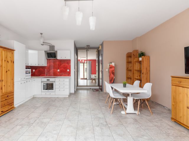 Przestronne studio z balkonem - Myśliwska, Migowo - Mieszkanie - Wynajem - Gdańsk, Piecki-Migowo