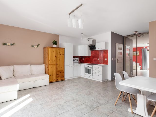 Przestronne studio z balkonem - Myśliwska, Migowo - Mieszkanie - Wynajem - Gdańsk, Piecki-Migowo