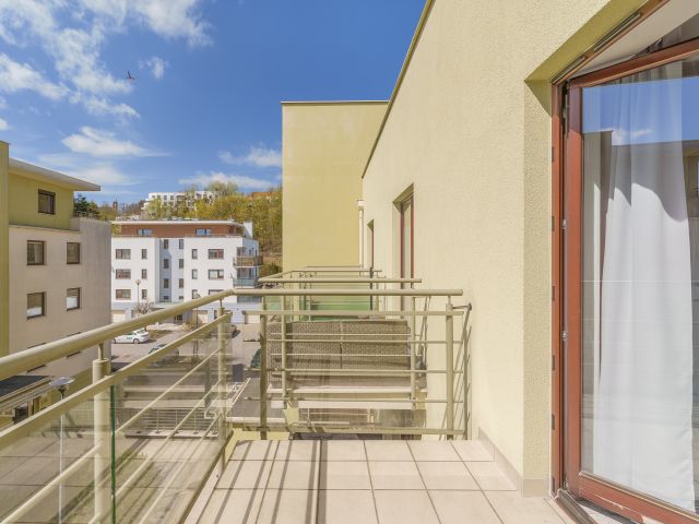 Przestronne studio z balkonem - Myśliwska, Migowo - Mieszkanie - Wynajem - Gdańsk, Piecki-Migowo