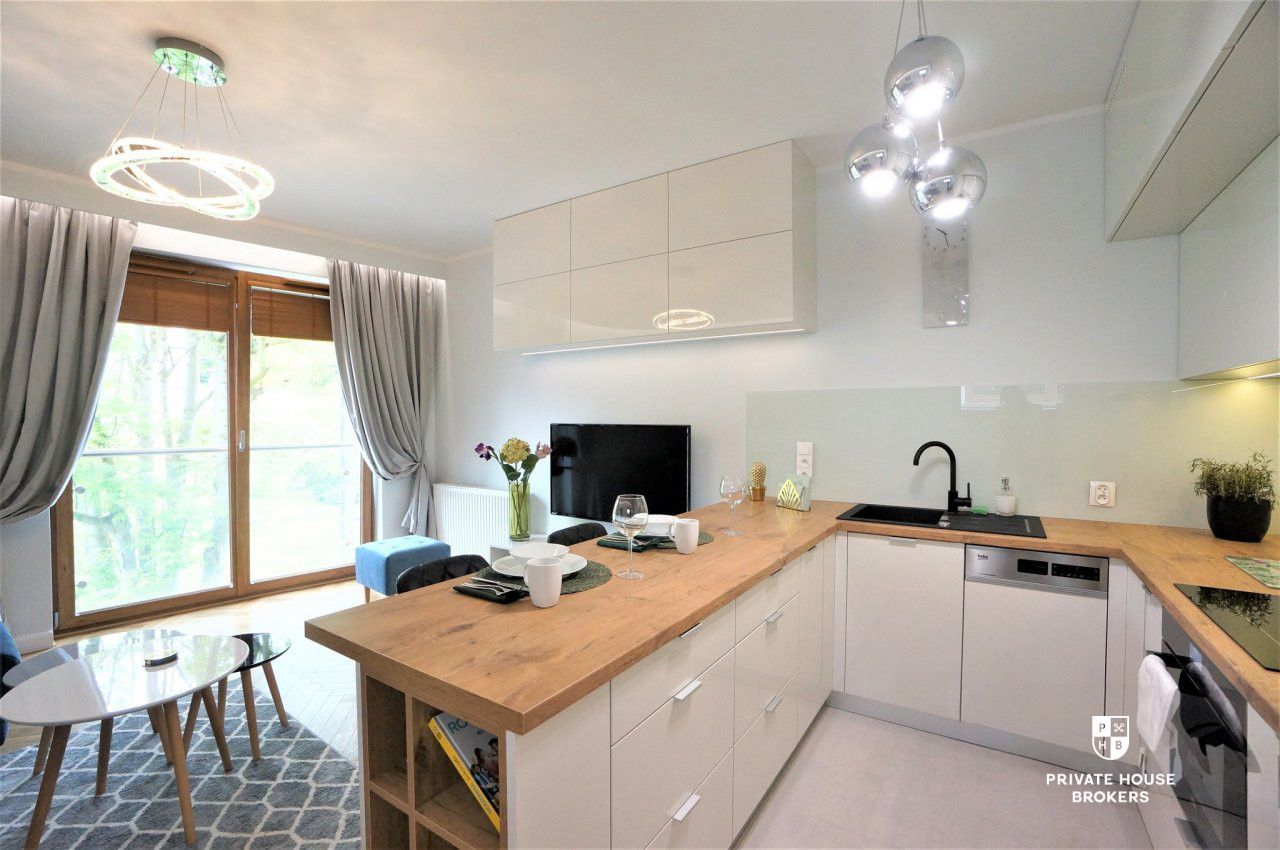 Stylowa kawalerka, przy Parku Decjusza Wola Justowska - Mieszkanie - Sprzedaż - Kraków, Krowodrza / Wola Justowska