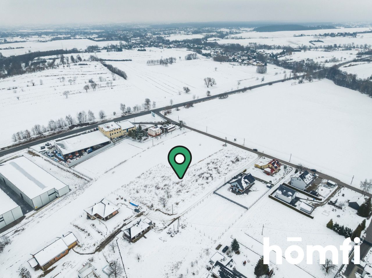 54.1 ares | Building Permit & Design | Słomiróg, Niepołomice - Ділянка - Продаж - Wielicki, Niepołomice / Słomiróg