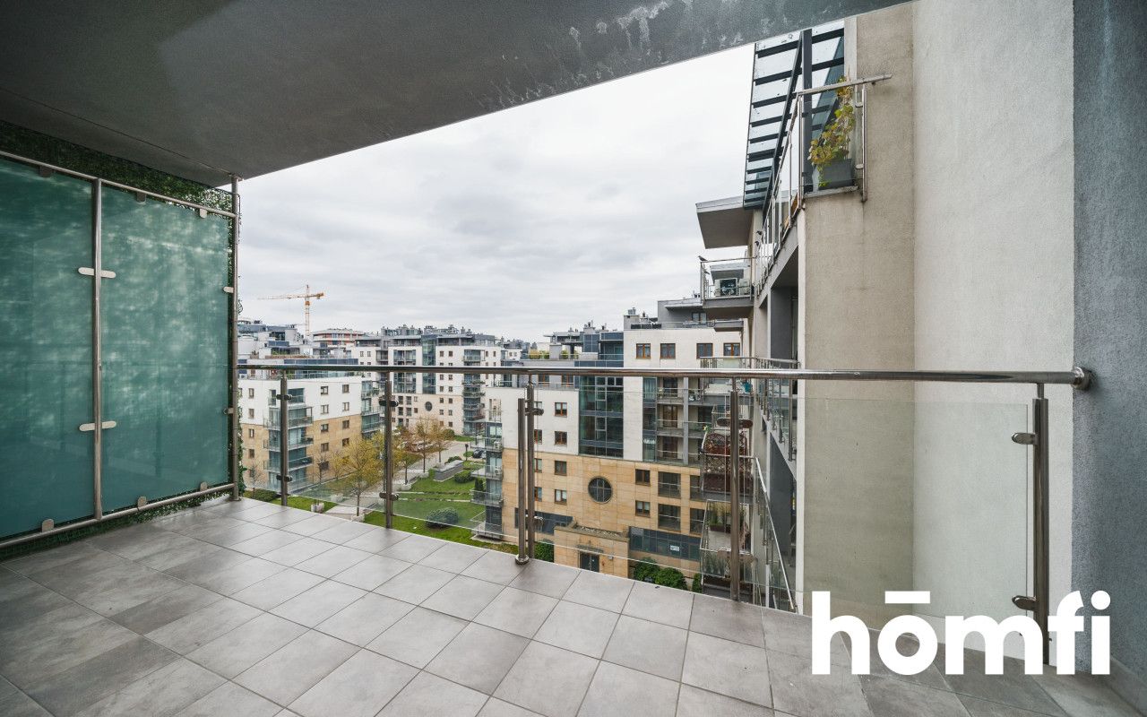 Spacious 3-room apartment with 2 balconies, Vistula Terraces - Квартира - Оренда - Kraków, Śródmieście / Grzegórzki