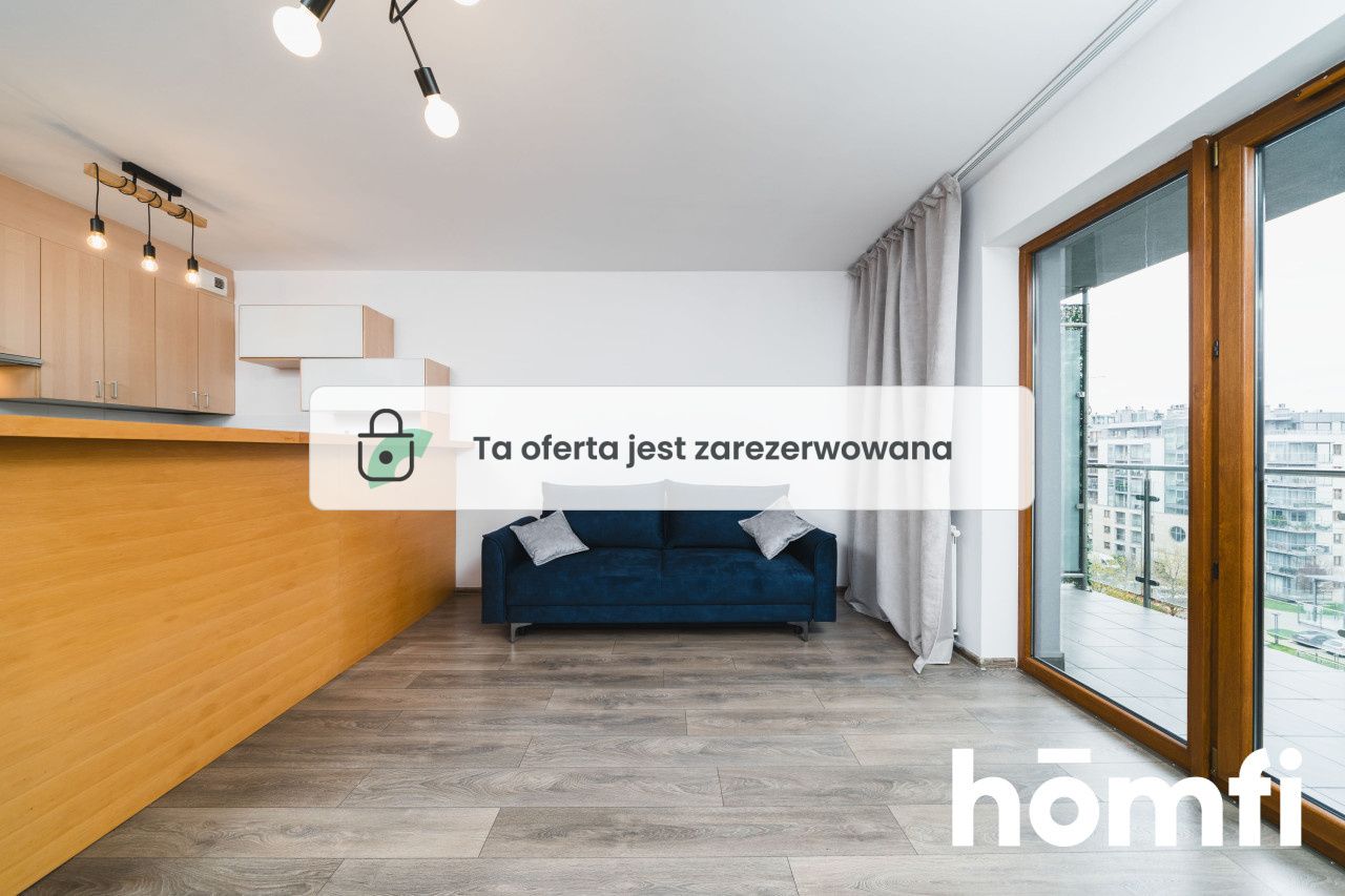 Przestronne 3-pokoje z 2 balkonami, Wiślane Tarasy - Mieszkanie - Wynajem - Kraków, Śródmieście / Grzegórzki