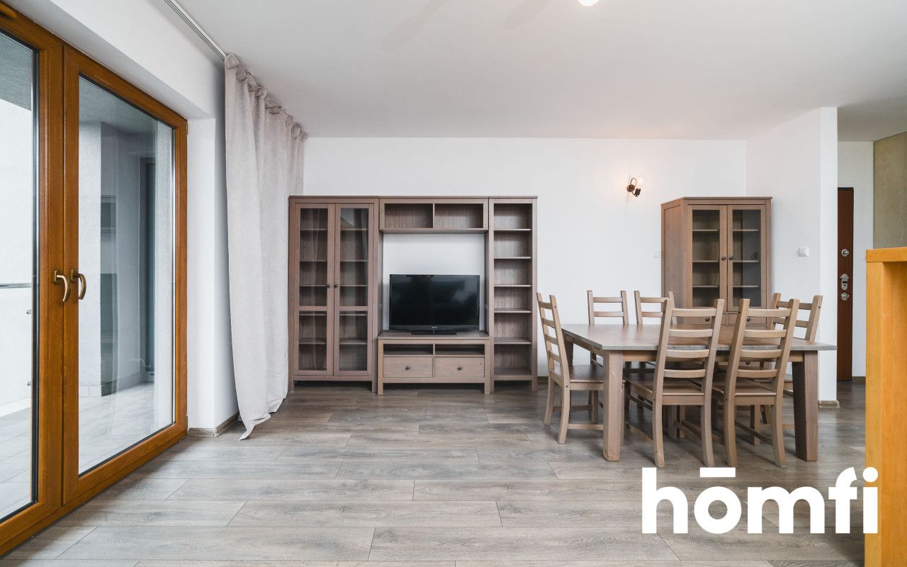 Spacious 3-room apartment with 2 balconies, Vistula Terraces - Квартира - Оренда - Kraków, Śródmieście / Grzegórzki