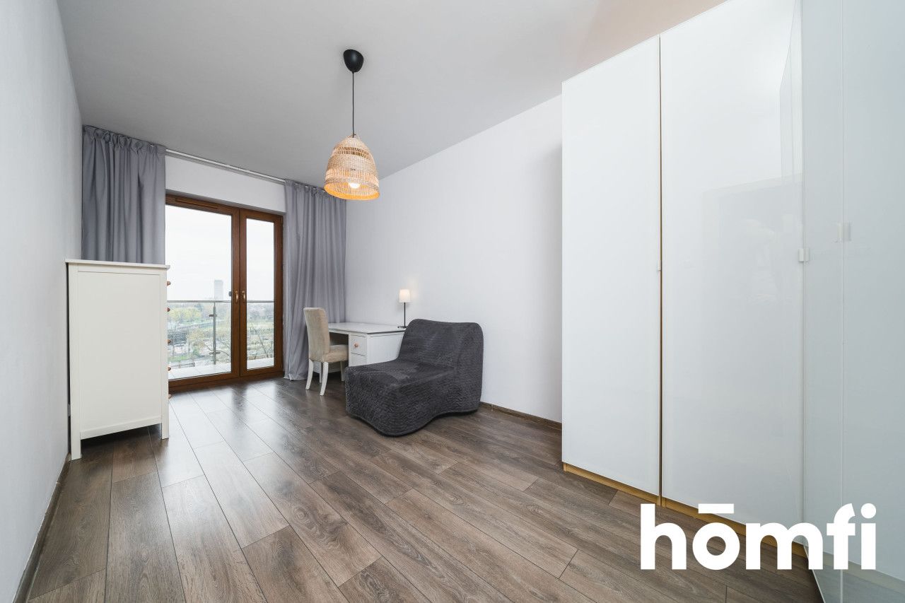 Spacious 3-room apartment with 2 balconies, Vistula Terraces - Квартира - Оренда - Kraków, Śródmieście / Grzegórzki