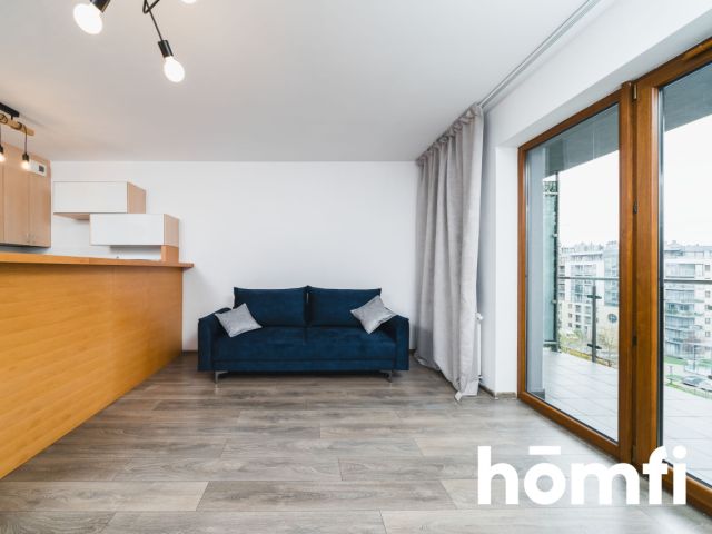 Przestronne 3-pokoje z 2 balkonami, Wiślane Tarasy - Mieszkanie - Wynajem - Kraków, Śródmieście / Grzegórzki