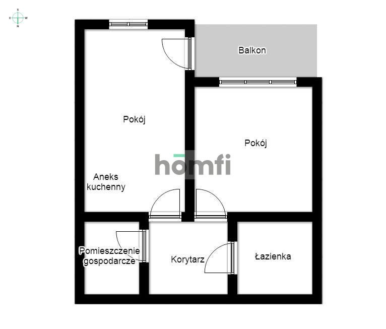 Two-room apartment on Czyżewskiego Street - Apartment - Rent - Kraków, Krowodrza