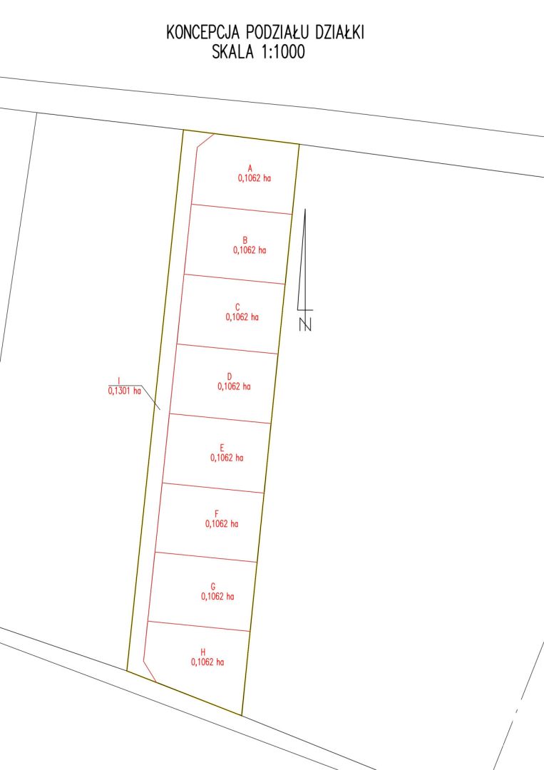 Działka budowlana z MPZP | Projekt podziału - Działka - Sprzedaż - Średzki, Malczyce / Rusko